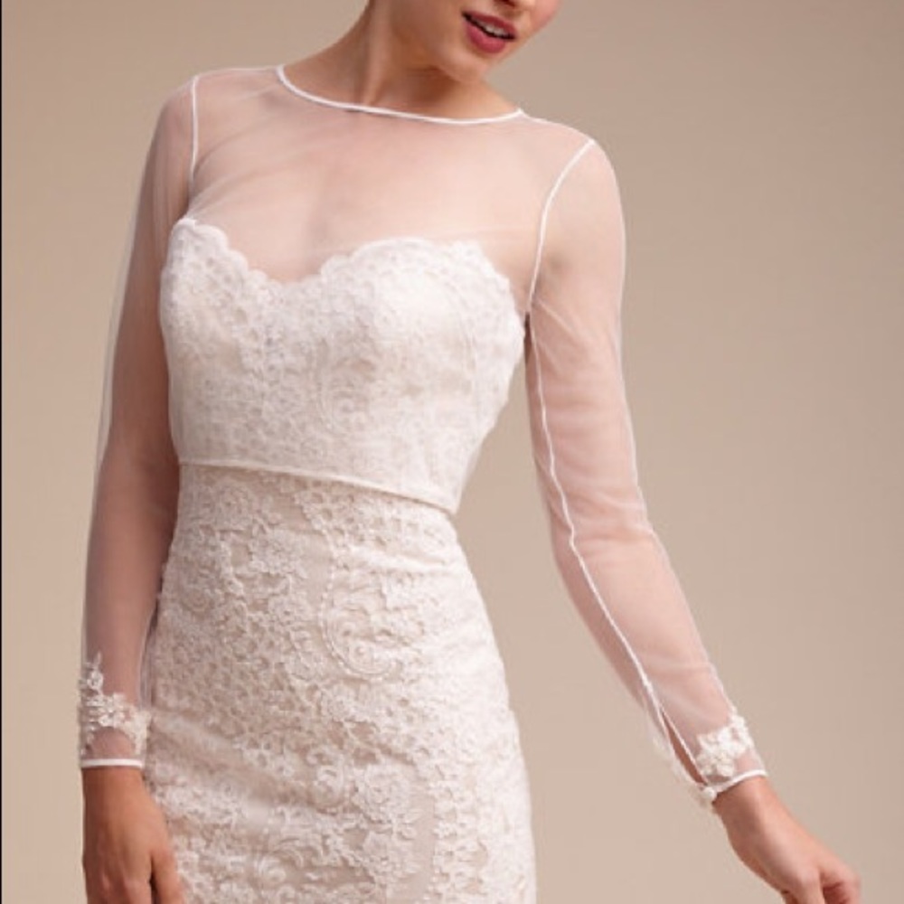 BHLDN Kerrigan Topper in Ivory